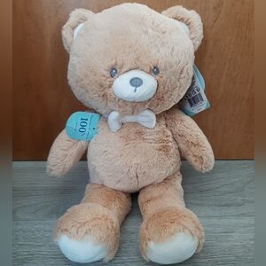 NEW Baby Gund Clove Teddy Bear Golden Brown Color Ages 0+ 13" Tall NWT  #6066014